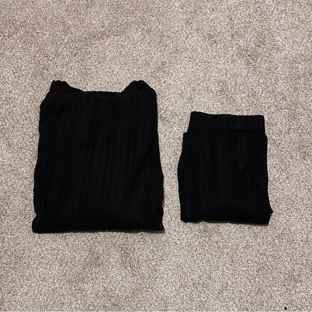 Black Women's Sleepwear Set